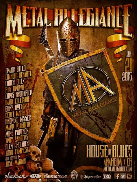 monsters of metal house of blues|Metal Allegiance .